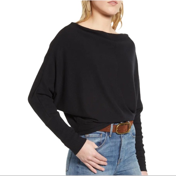 Treasure & Bond Slouchy Knit Pink Sweater - Picture 5 of 9